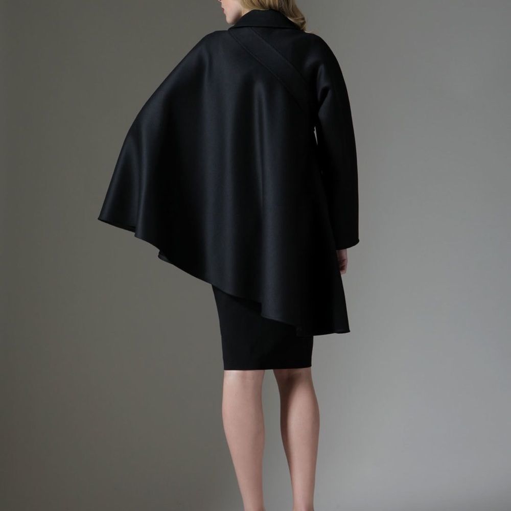 Fendi Black Manley Wool Cool size 44/8-10 NWT - Picture 2 of 8